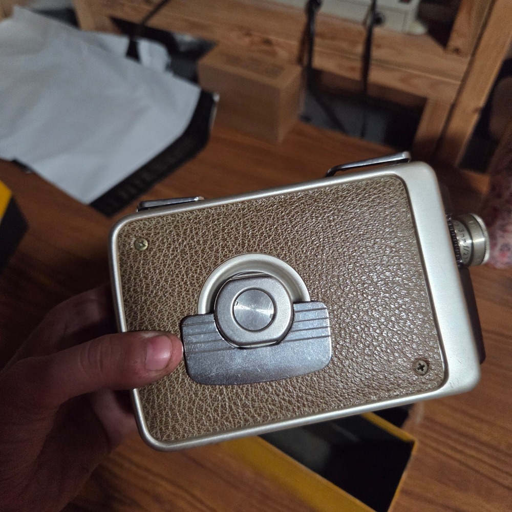 Vintage Kodak Brownie 8mm Movie Camera with Original Box Mid-Century Film Decor - Picture 5 of 7